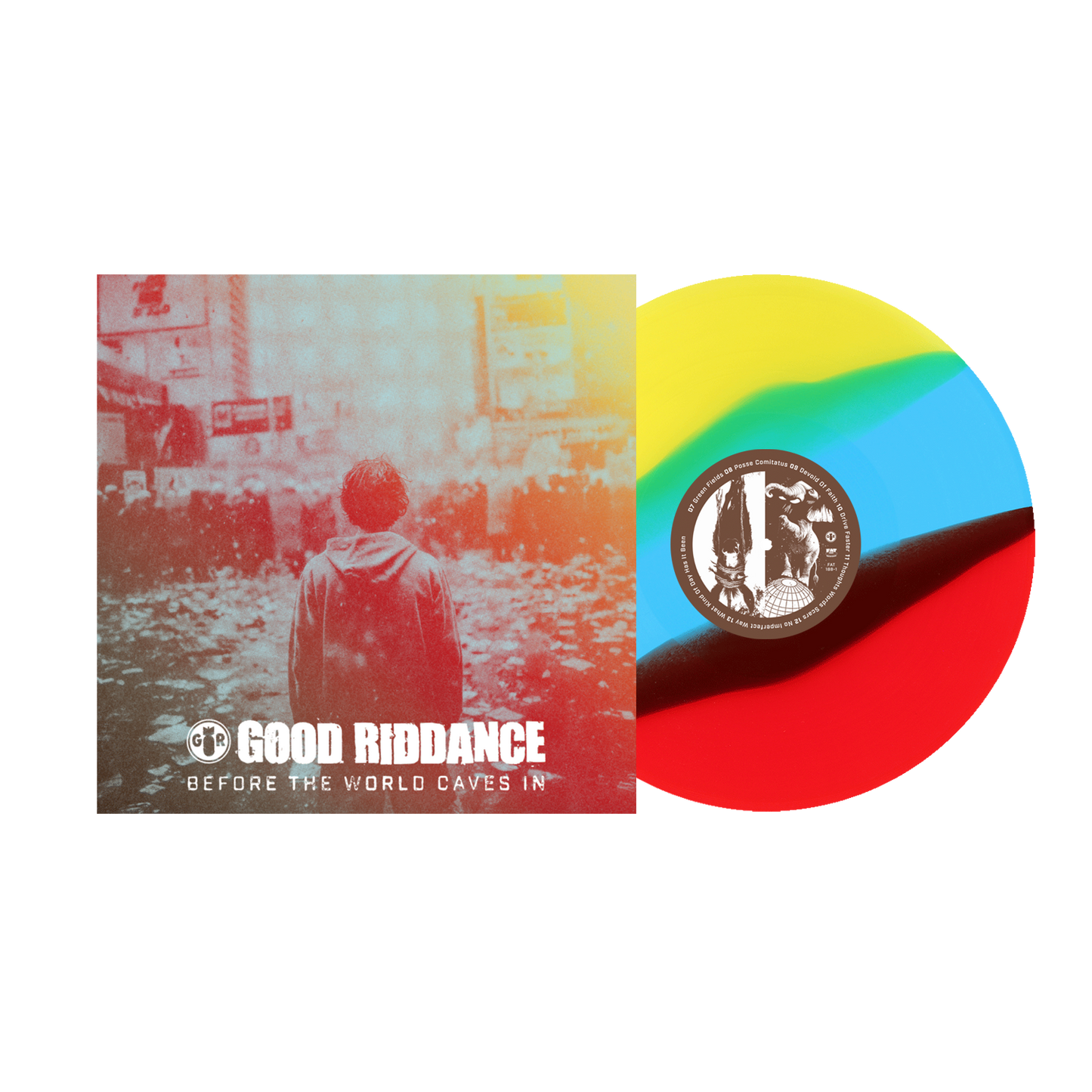 Good Riddance (Before the World Caves In) 3 Color Stripe Vinyl