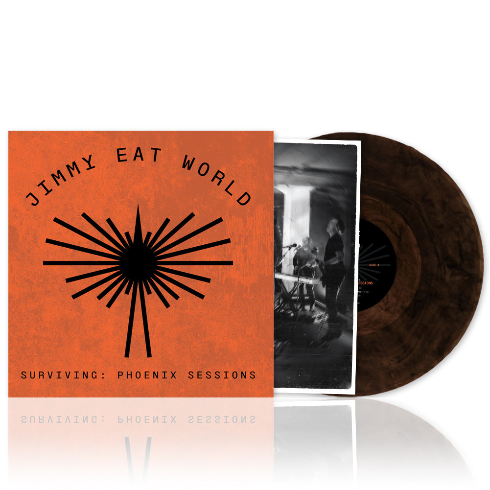 Jimmy Eat World (Surviving: Phoenix Sessions) Signed Fade To Black Vinyl (C)