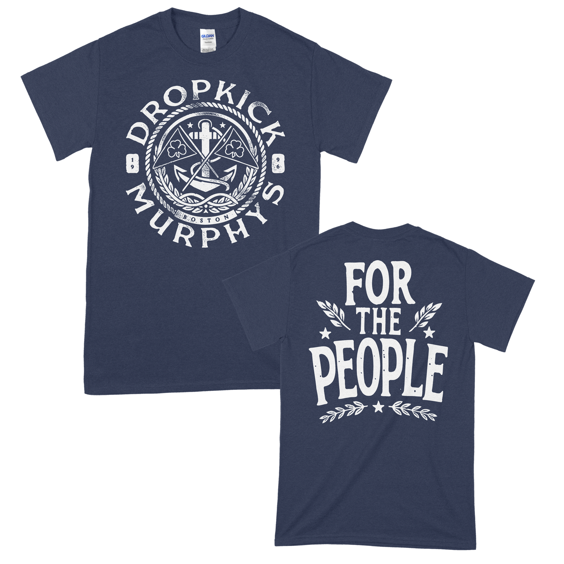 Dropkick Murphys (Celtic Nautical Blue) T-Shirt