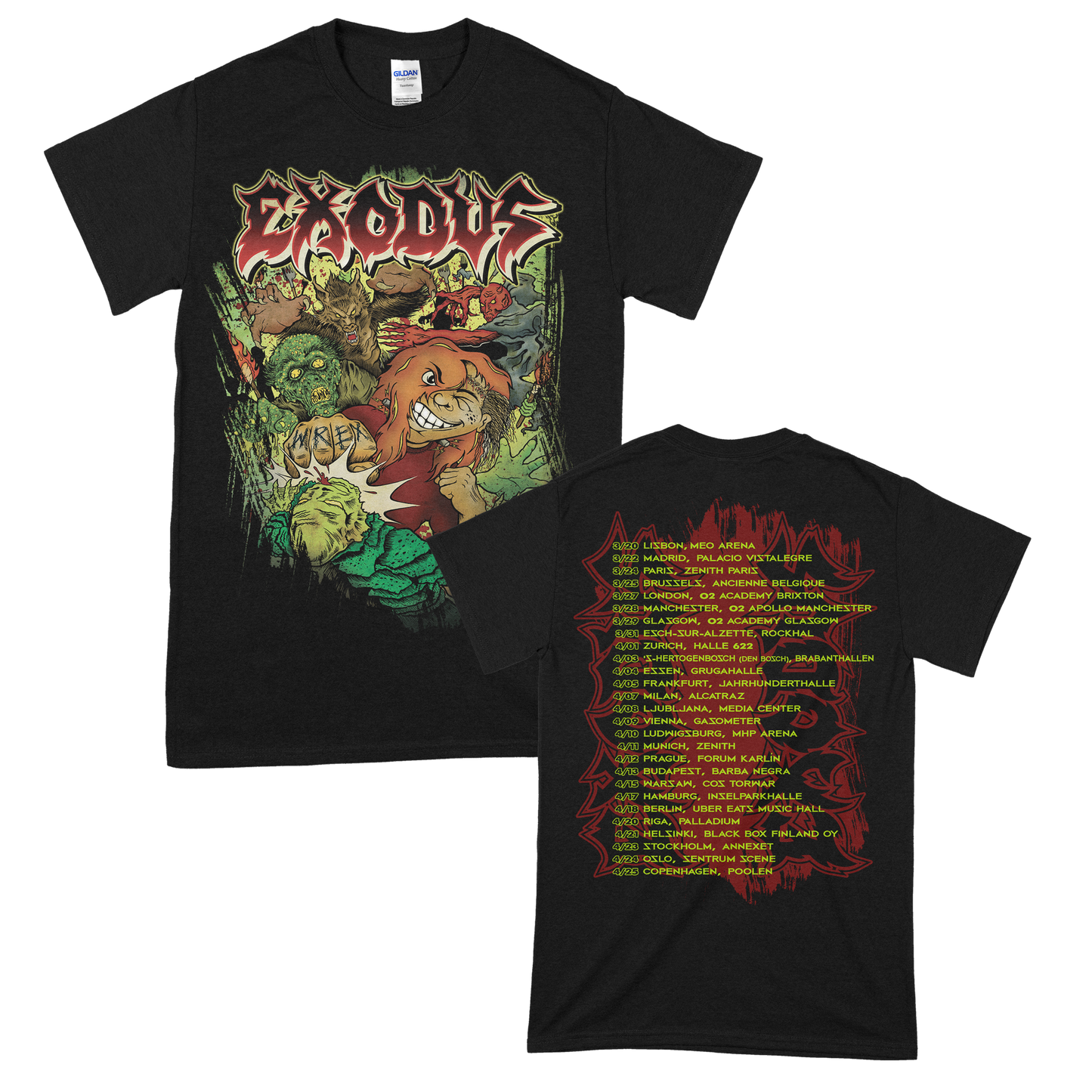 Exodus (Wrex Swarm EU Tour 2025) T-Shirt