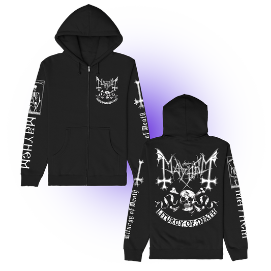 Mayhem (Omega Skull) Zip-Hood