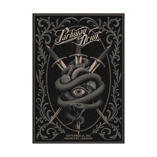 Parkway Drive (Frankfurt) Screen Print Poster