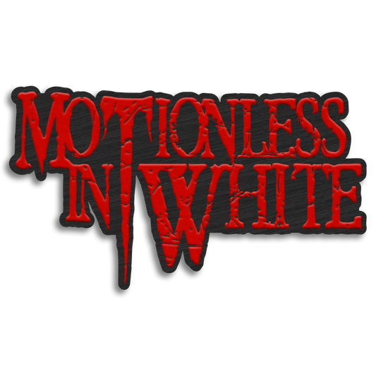 Motionless In White (Throwback Logo) Diecut Patch