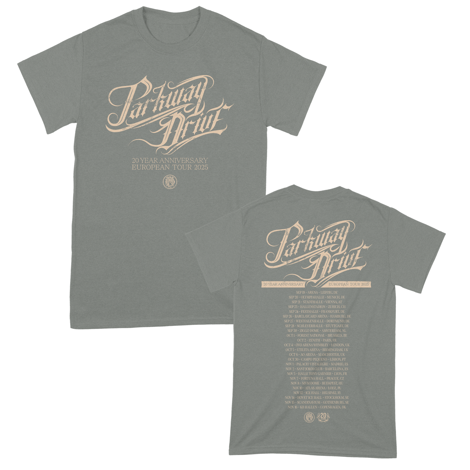 Parkway Drive (EU 2025 Tour) T-Shirt
