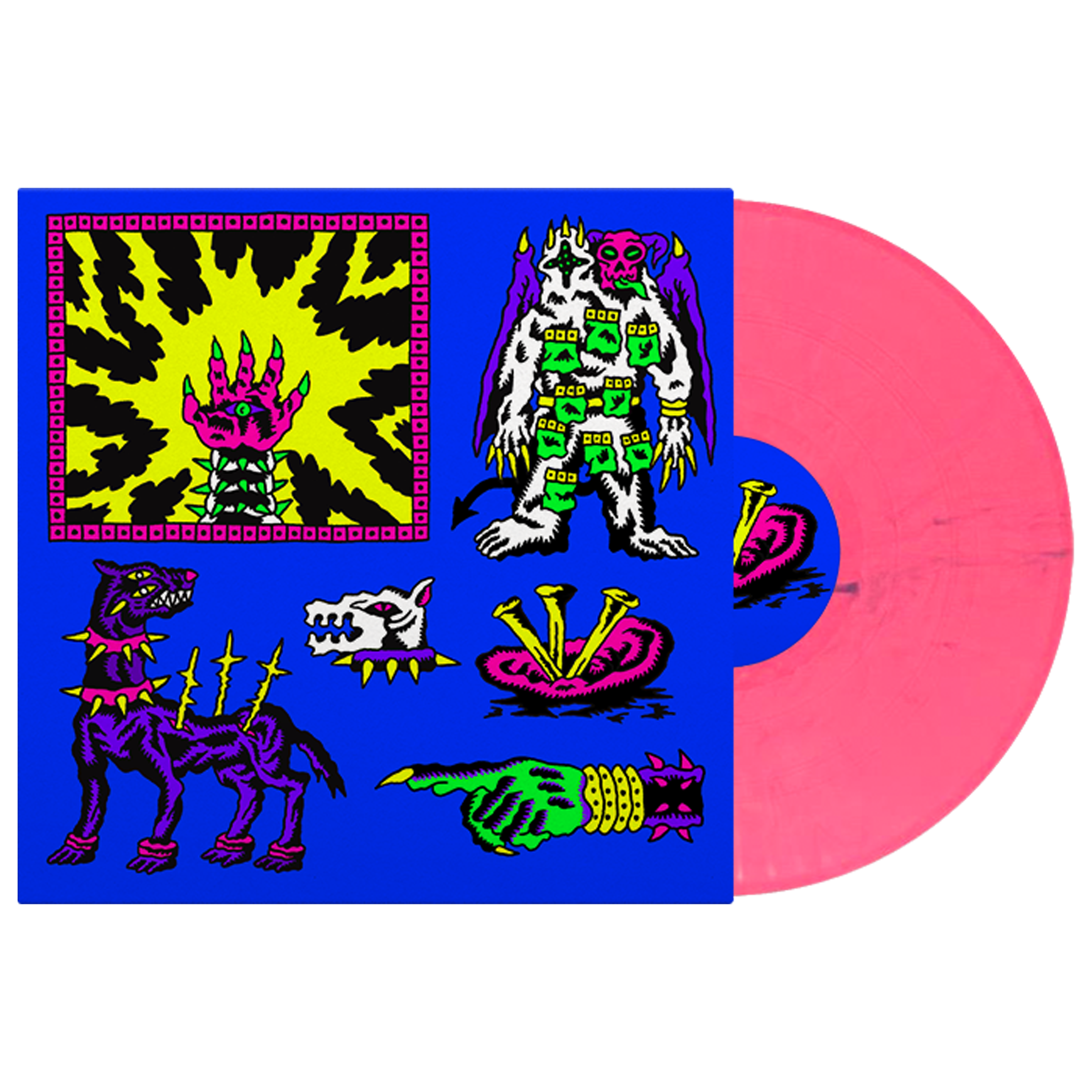 Triple Lutz (In the Hands of an Angry Mob) Pink Marbled Vinyl