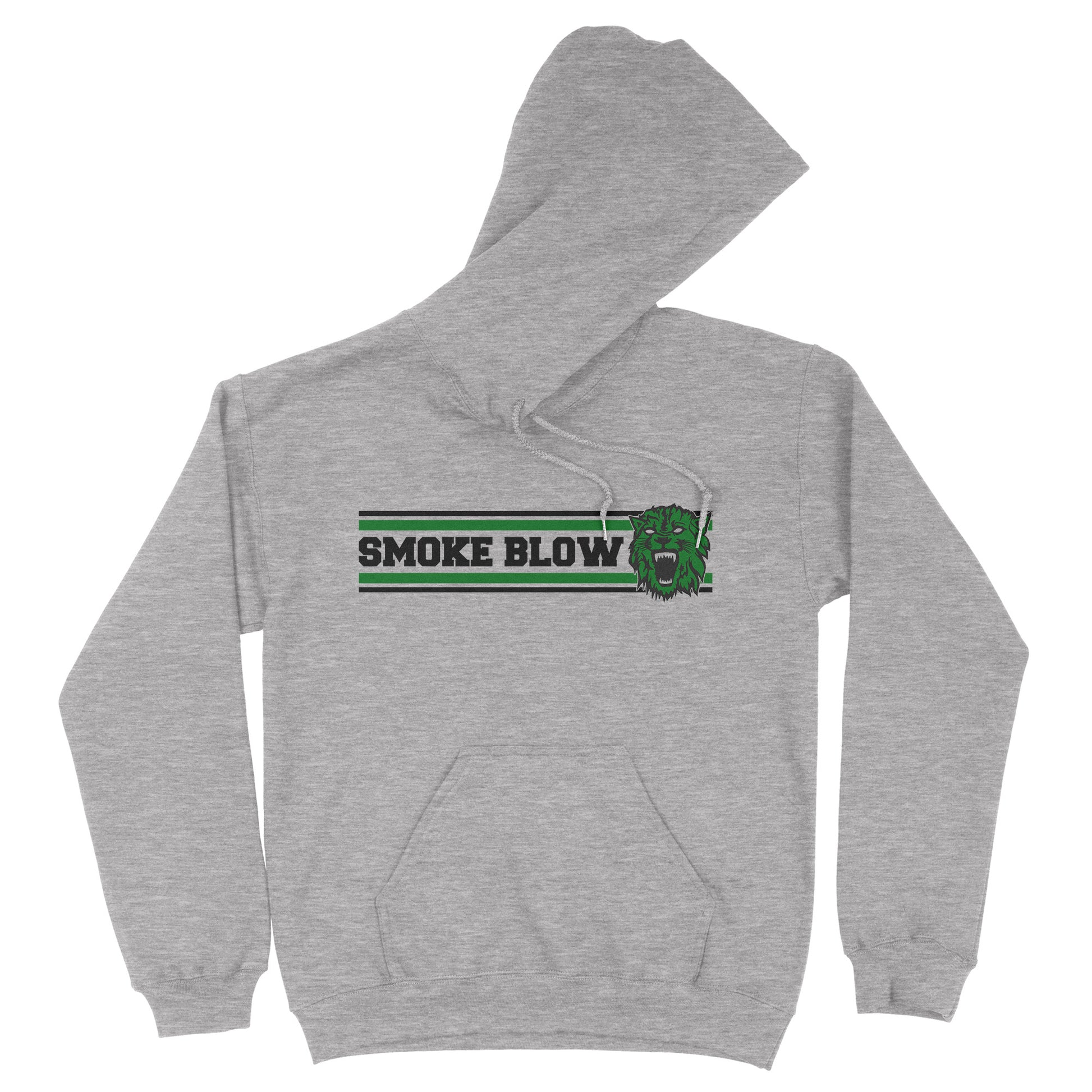 Smoke Blow (Green Bars) Hoodie