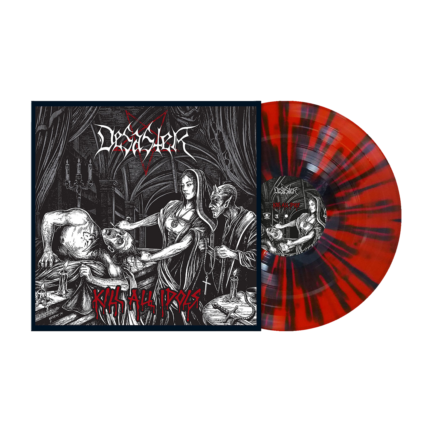 Desaster (Kill All Idols) Red/Black Splatter Vinyl