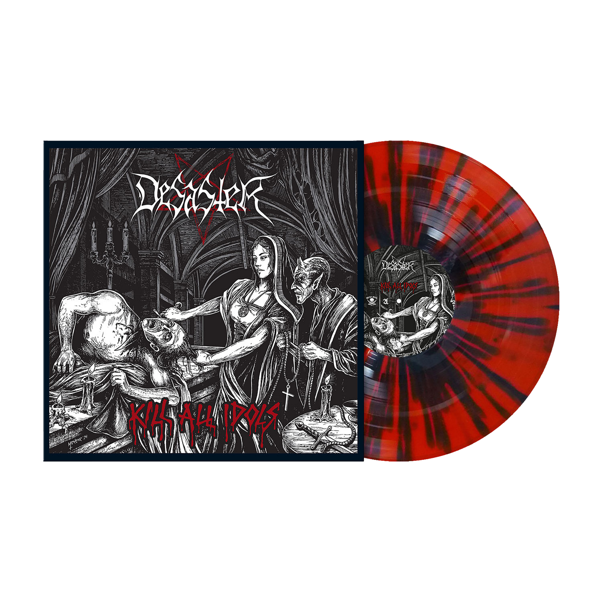 Desaster (Kill All Idols) Red/Black Splatter Vinyl