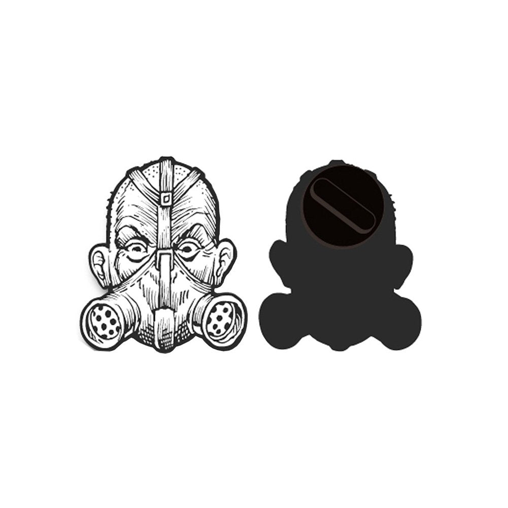 Transplants (Gas Mask) Enamel Pin