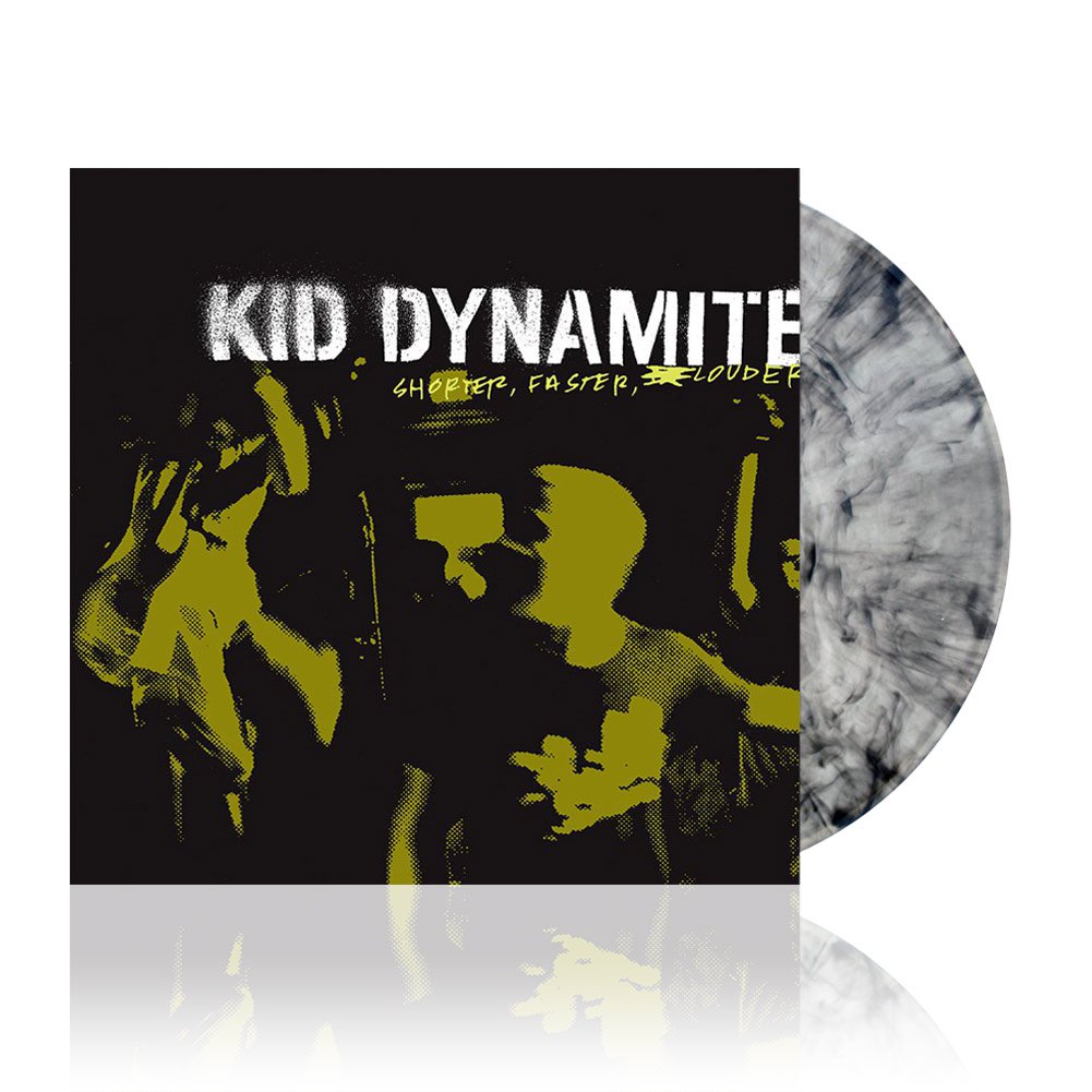 Kid Dynamite (Shorter, Faster, Louder) Clear w/Black Vinyl