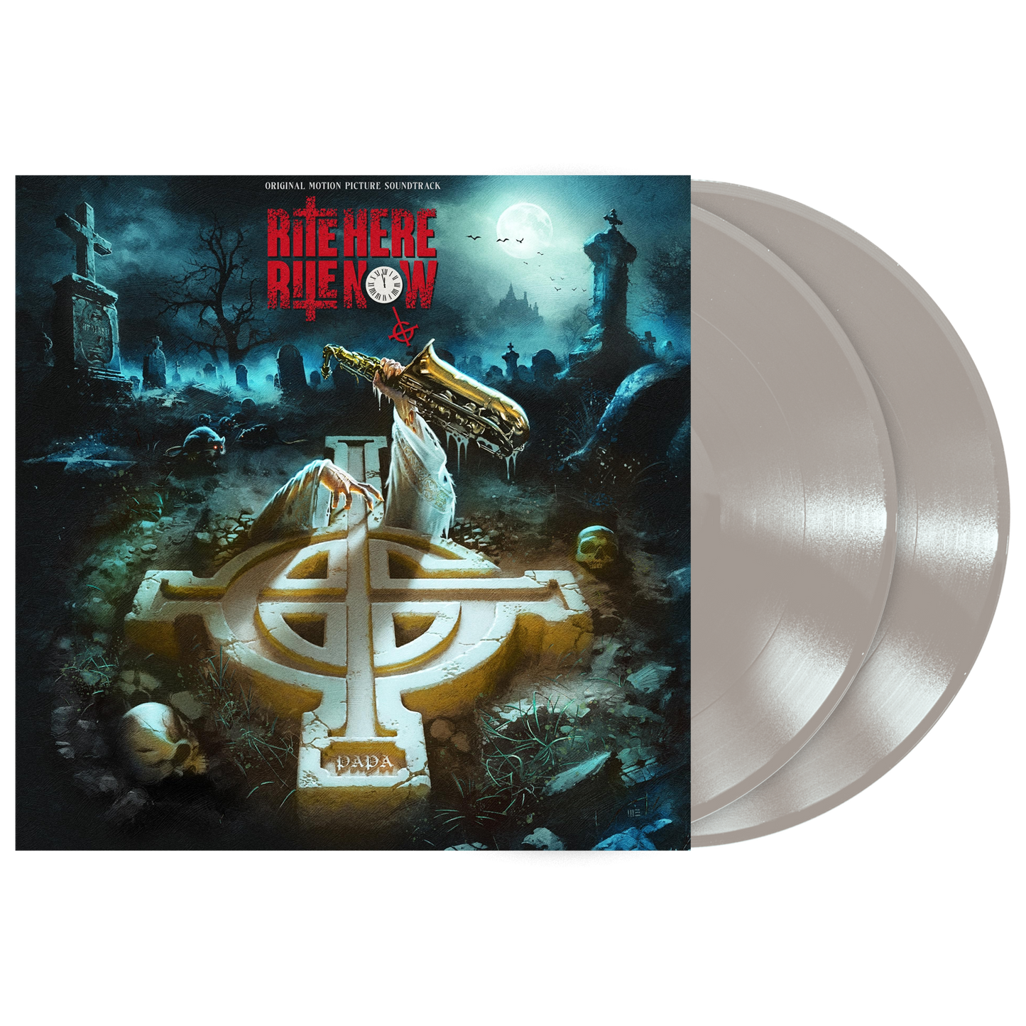 Ghost (Rite Here Rite Now (Original Motion Picture Soundtrack)) 2xOpaque Silver Vinyl