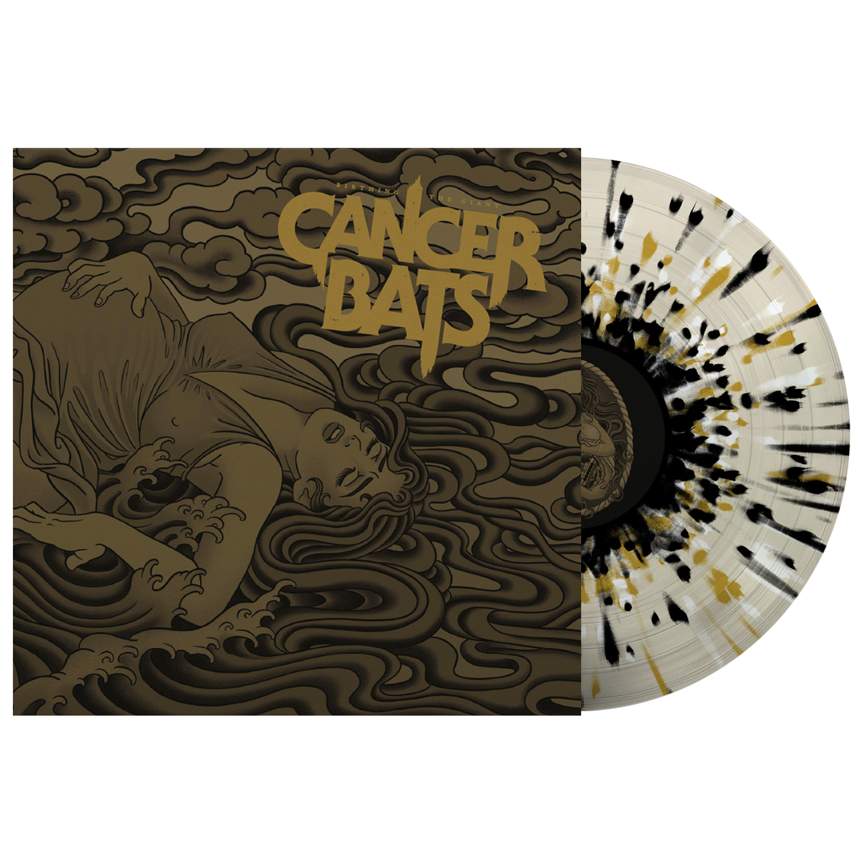 Cancer Bats (Birthing The Giant) Clear Splatter Vinyl