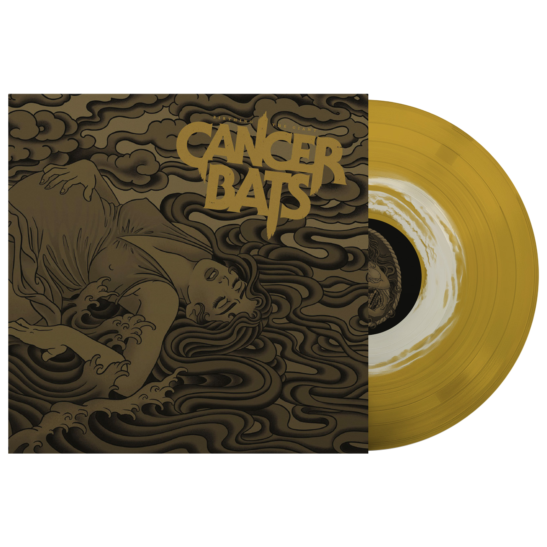 Cancer Bats (Birthing The Giant) Gold Blob Vinyl